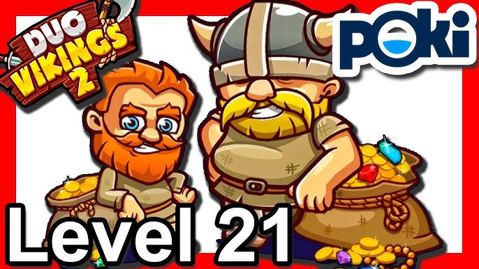 Duo Vikings 2 Level 20 [GAMEPLAY] poki.com 
