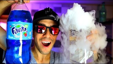 The Coolest Dry Ice and Soda Science Experiment Challenge DIY