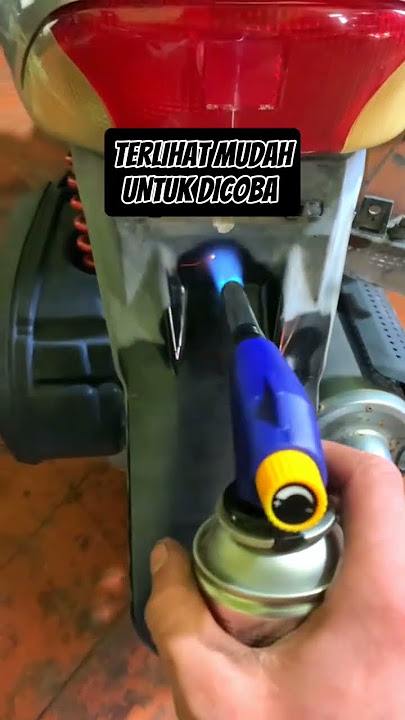 cara menghitamkan body kasar motor #tutorial  #vehicle #otomotif