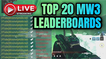 NUKES DAILY!! Top 20 on Call of Duty Modern Warfare MW3 Leaderboards!