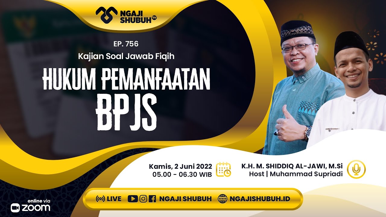 HUKUM PEMANFAATAN BPJS ~ Kajian Soal Jawab Fiqih