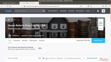 Apache Spark Deep Learning Advanced Recipes: Download King County House Sales Dataset|packtpub.com