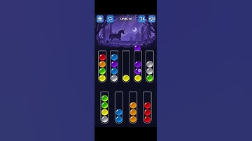 Ball Sort Puzzle - Level 22 #ballsortpuzzle #games #mobilegaming #youtubeshorts