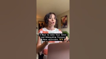 4 Ways to Make Your Sales and Onboarding Process More Efficient