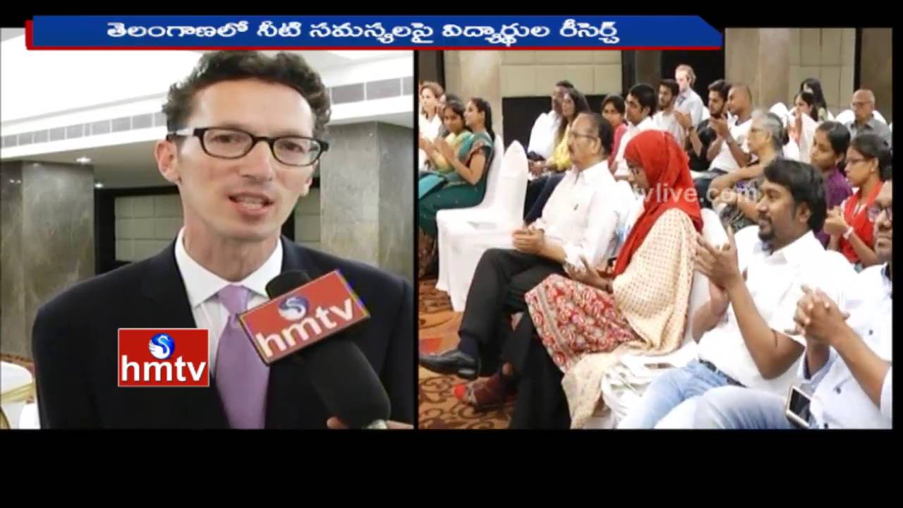 Prof Benjamin on Telangana Water Resources | TS and US Students Research on Water | HMTV