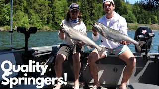 Spring Chinook LIMIT & Columbia River Smallmouth Bass Fishing