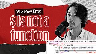 $ is not a function error solved|there has been a critical error on this website|WordPress error #sk