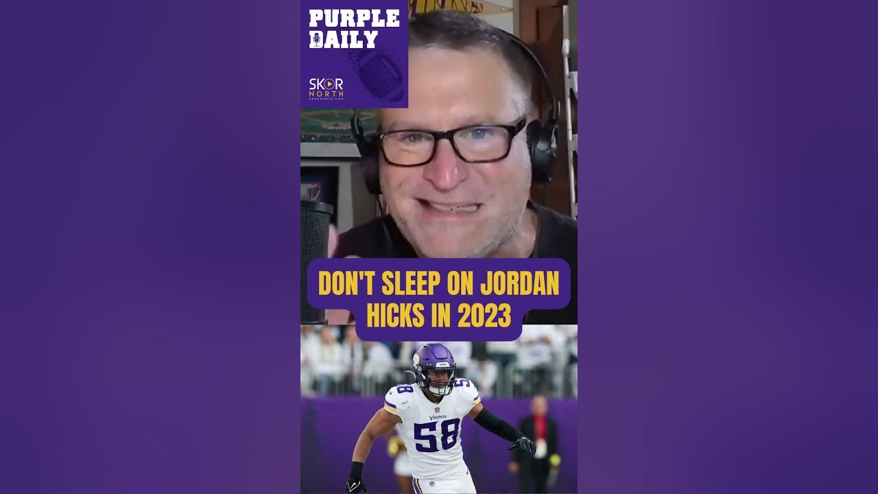 Don't sleep on Jordan Hicks in 2023 😴 #shorts #minnesotavikings #nfl #skol  #football #jordanhicks 