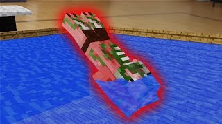 Monster School In Real Life: Swimming - Minecraft Animation