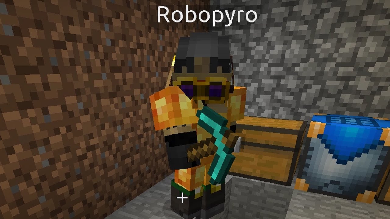 Упал проиграл майнкрафт. Robopyro.