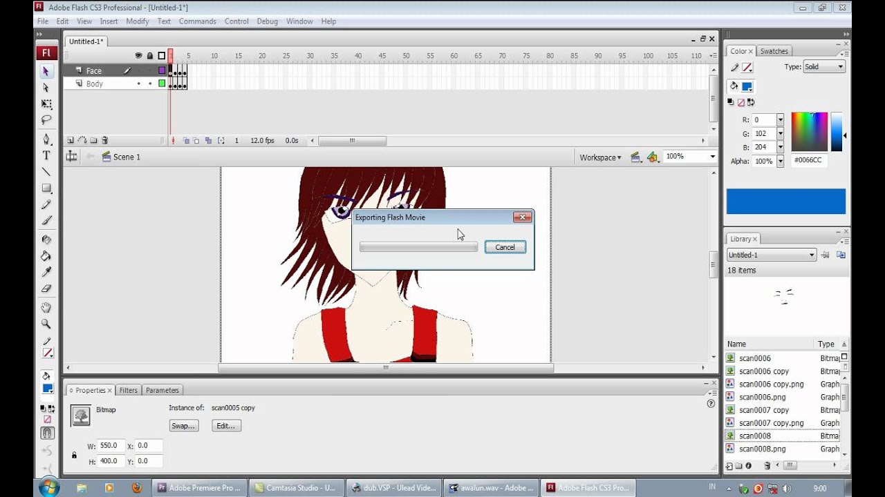 Cara Membuat Animasi 2D Menggunakan Adobe Flash YouTube
