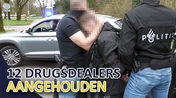 Politie | 12 verdachten van drugsdealen aangehouden | Uitleg PGA en TOP-X