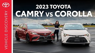 The Camry vs. The Corolla — Full Model Comparison at Performance Toyota | St. Catharines