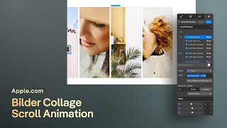 Bilder Grid Scroll Animation von Apple.com nachbauen