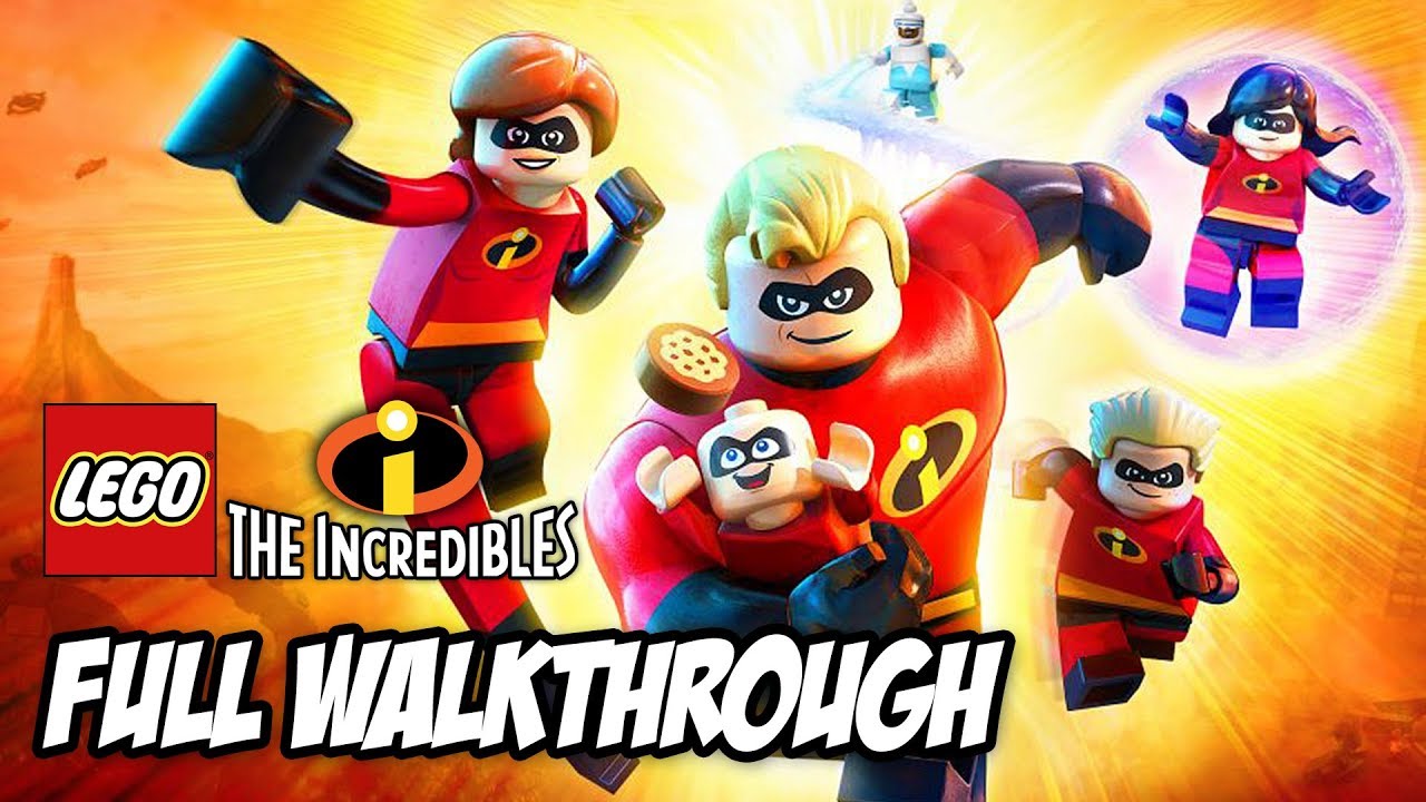 lila Matar progresivo LEGO INCREDIBLES Complete Gameplay Walkthrough PS4 (Full Game Family  Friendly) - YouTube