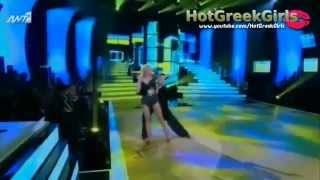 Η Y Ελena Πaπaβασιλeioy Elena Papavasileiou Dancing With The Stars 18-11-2012