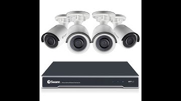 Swann 8 Channel 4K Ultra HD NVR Security System Unboxing, Review, Install, Setup & Demo, NVR-8000