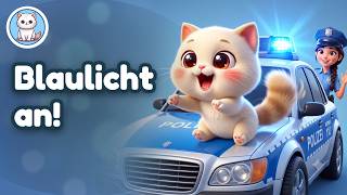 Tatü Tataa! Das Streifenwagenlied 🚓 | Kinderlieder zum Mitsingen | Polizei