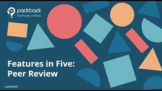 Packback Features in Five: Peer Review