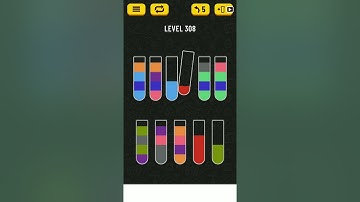 Water Sort Puzzle Level 308 | Level 308