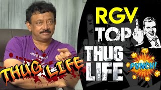 RGV Ever Seen Thug Life 😎 RamGopalVarma🔥🔥Non Stop #ramgopalvarma Punches 👊on Anchors RGV Interview