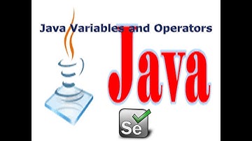 Selenium Lesson 8: Java Variables and Operators|Java for Selenium|G C Reddy|