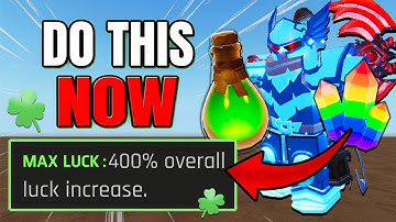 Get 400% *LUCK* BOOST (O.P METHOD) In The FORGE!?
