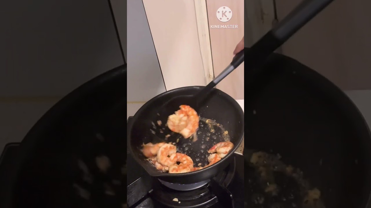 Quick Panfry Prawns 