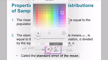 Sampling Distributions and the Central Limit Theorem (5.4)