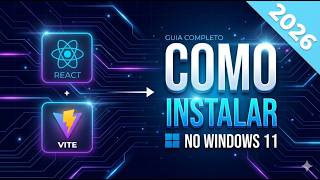How to Install React with Vite on Windows 11 | Step-by-Step 2026