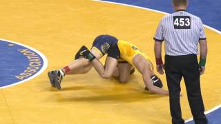 Wrestling Championship final, 126lbs: Patrick D’Arcy beats Anthony Cefolo Details