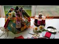 巾着バック製作/後編//いちじくのマフィンで休憩中//Making a drawstring bag/Part 2/Break time