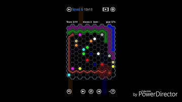 Flow Free: Hexes Jumbo Rainbow levels 1-10