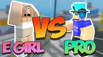 1V1 AGAINST AN E-GIRL IN ARSENAL! (Roblox)