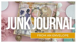 QUICK TUTORIAL - DAPHNES DIARY MINI JUNK JOUNAL - USE YOUR SCRAPS! @beebeecraft