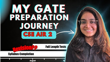 How I got AIR 2 in GATE CS | My Gate Journey