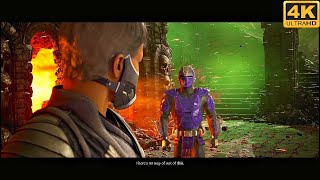 Cyber Smoke Cameo Scene - Mortal Kombat 1 4K 60Fps