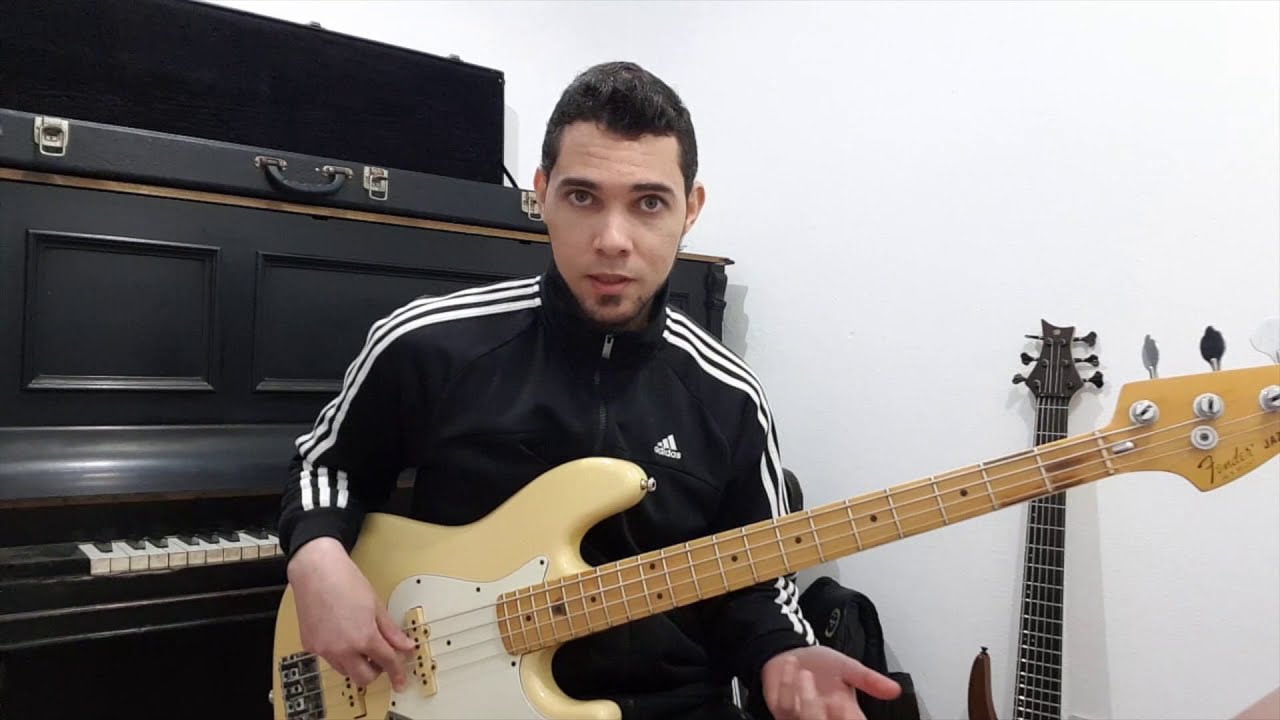 Aula de Baixo ESCALA MENOR MELÓDICA YouTube