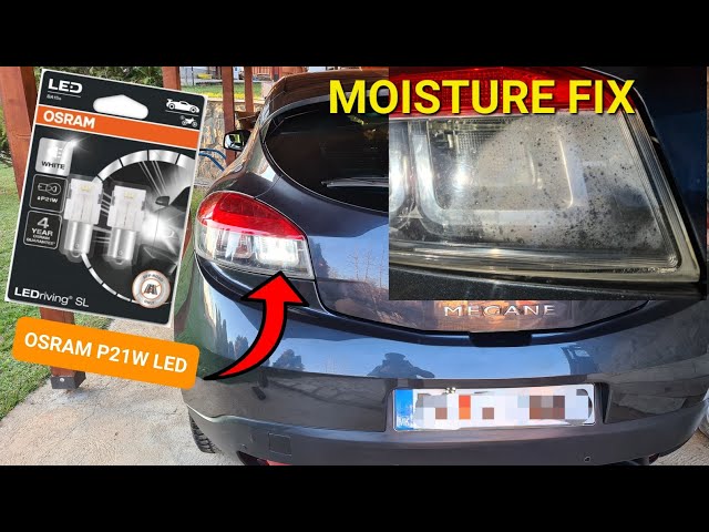 Rear Headlight Removal, Reverse Bulb OSRAM P21W LED Installation