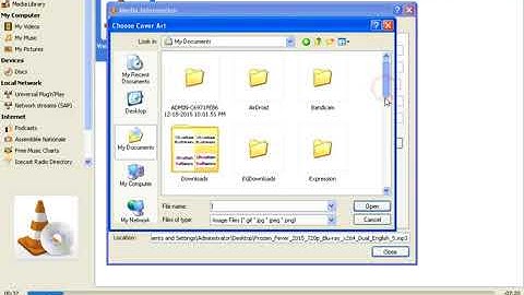 Add Images On MP3 Songs Using VLC Waqasoo Boys