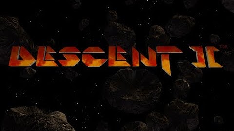 Descent 2 (1996) - OPL title intro