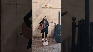 È sempre stato un mio grande sogno fare l'artista di strada ✨