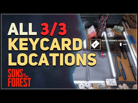 How to get the Maintenance Keycard in Sons of the Forest - Keycard