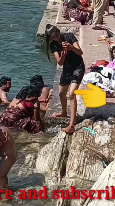 Nude bath in public place bhedghat #youtubeshorts #new #viral #trending #pubgmobile