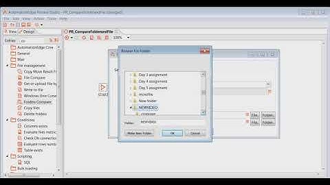 AutomationEdge for Dummies: CompareFolderandFile (With Subtitle)