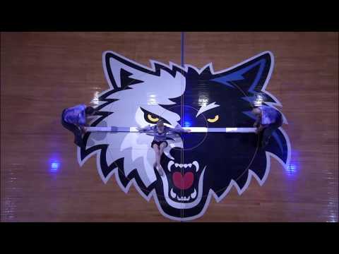 Russian Bar All-Stars Halftime Performance at Timberwolves