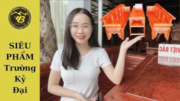 SIÊU PHẨM Trường Kỷ Đại Gỗ Cẩm Lai Đẹp Không Tì Vết |Chuyên Gỗ Khủng|