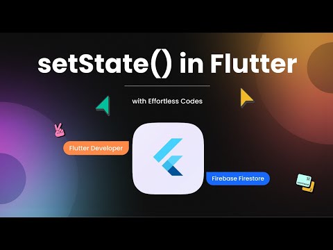 Flutter for beginners #23 | setState() In Flutter | Dart Basic | #flutter #dart  #beginner #flutter