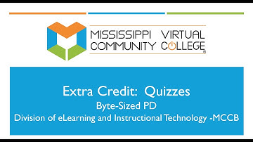 Extra Credit: Quizzes