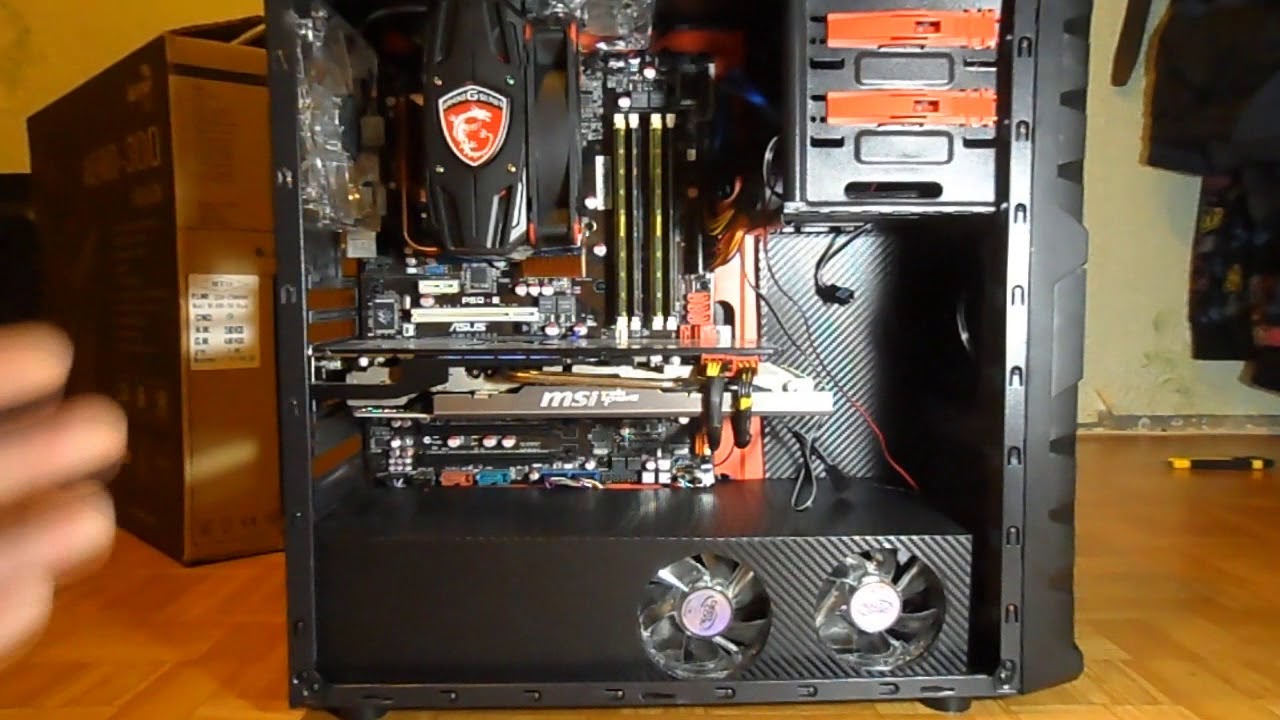 Переборка моего компа и краткий обзор корпуса Aerocool Aero 300